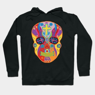 Sugar Skull Day of the Unliving Dead Calavera Hoodie